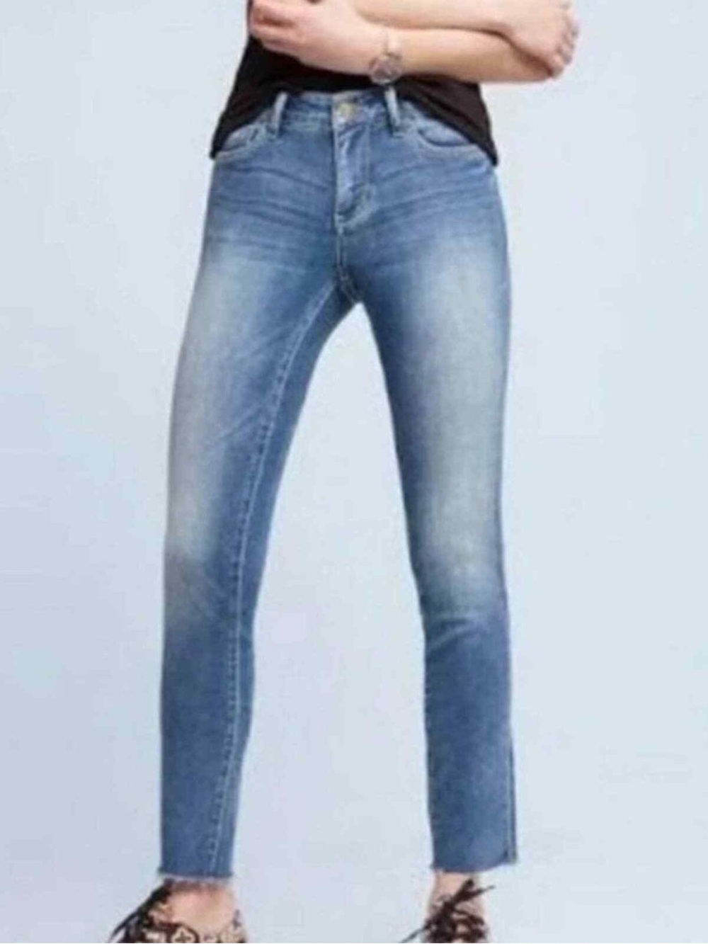 Anthropologie | Pilcro Stet Mid Rise Skinny Jeans